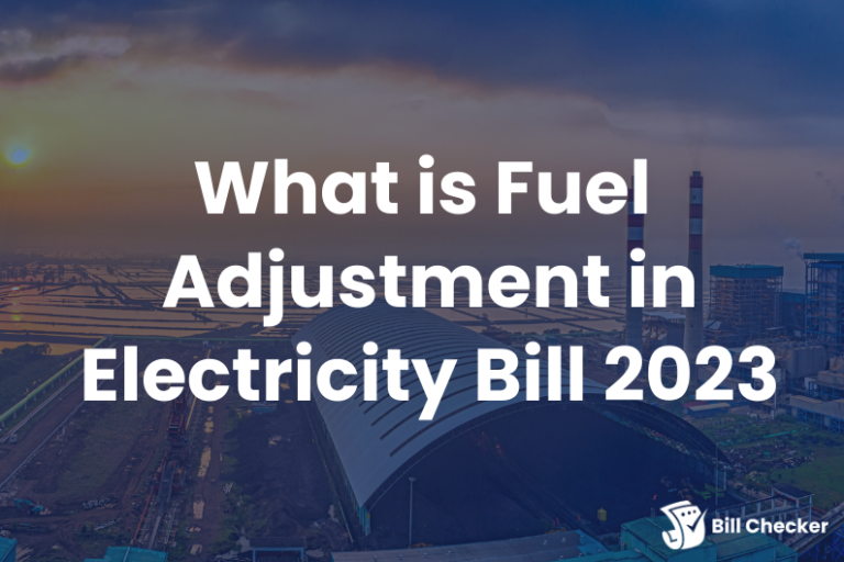 What Is Fuel Price Adjustment In Electricity Bill Pakistan?