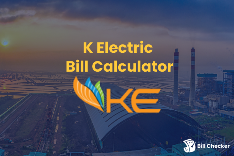 K Electric Bill Calculator – KE Unit Tariff Structure