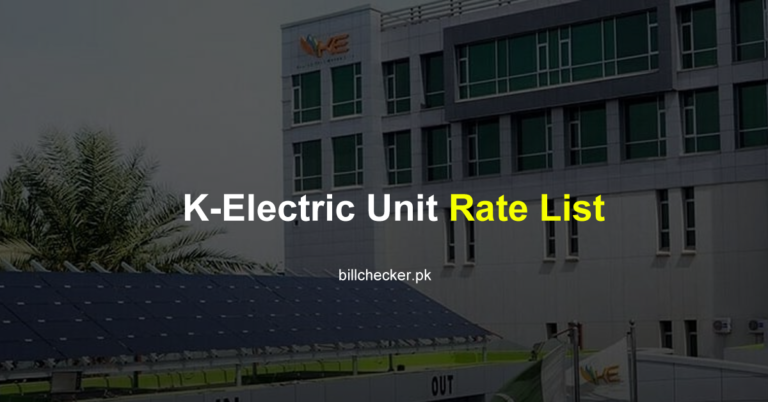 Nepra Hikes Power Tariff for Consumers: K-Electric Unit Rate List 2024